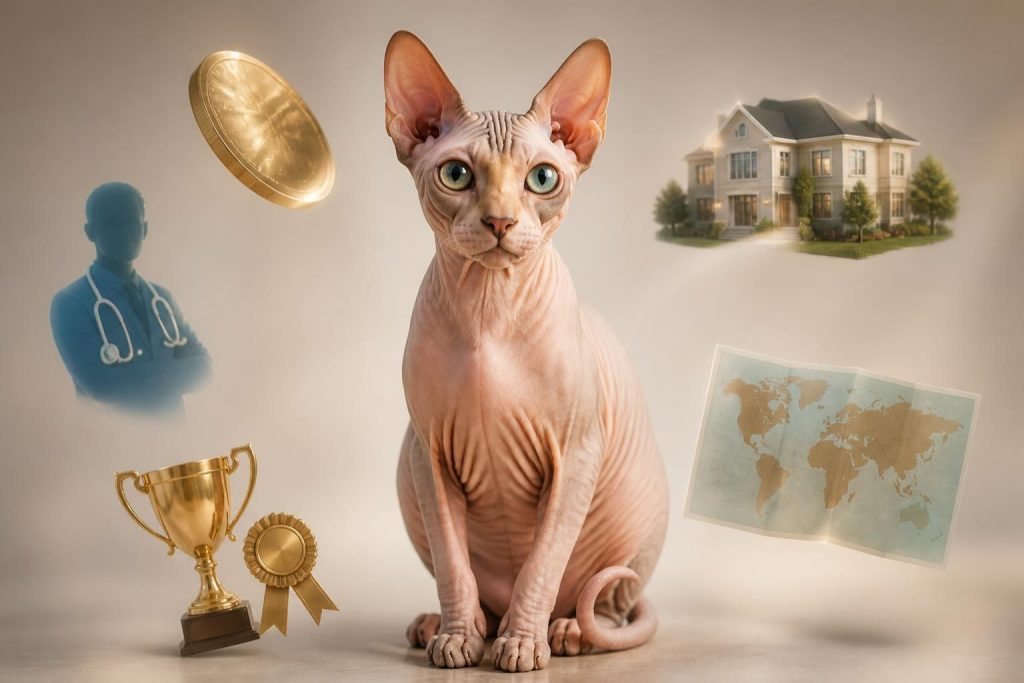 découvrez les principaux facteurs qui influencent le prix d'un chat sphynx, de ses caractéristiques uniques à l'origine et aux soins spécifiques de cette race sans poils.