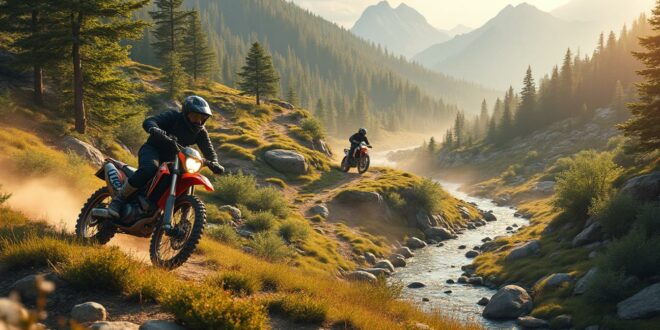 découvrez notre sélection des 10 meilleurs itinéraires de rando moto tout-terrain, parfaits pour les amateurs de sensations fortes et de paysages époustouflants. préparez-vous à vivre des aventures inoubliables au guidon de votre moto dans des décors variés et sauvages.