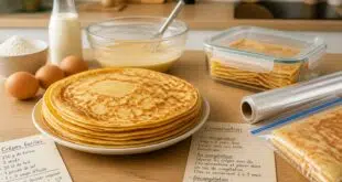 découvrez une recette de crêpes facile et des conseils pratiques pour bien les conserver et les déguster fraîches plus longtemps.