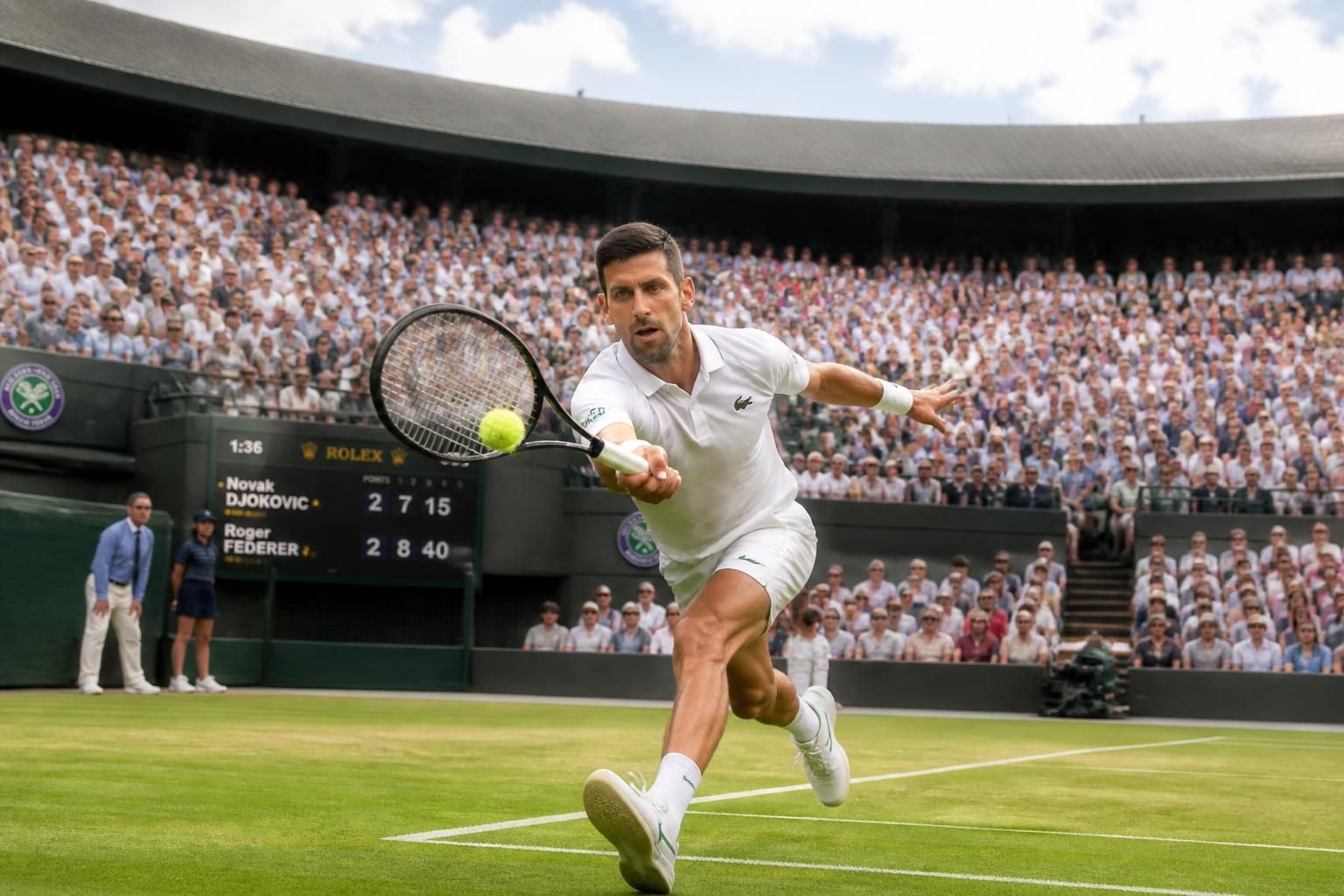 revivez les émotions intenses de wimbledon en regardant les plus grands matchs qui ont marqué l'histoire du tournoi. plongez au cœur de l'action et revivez les moments forts du tennis légendaire.
