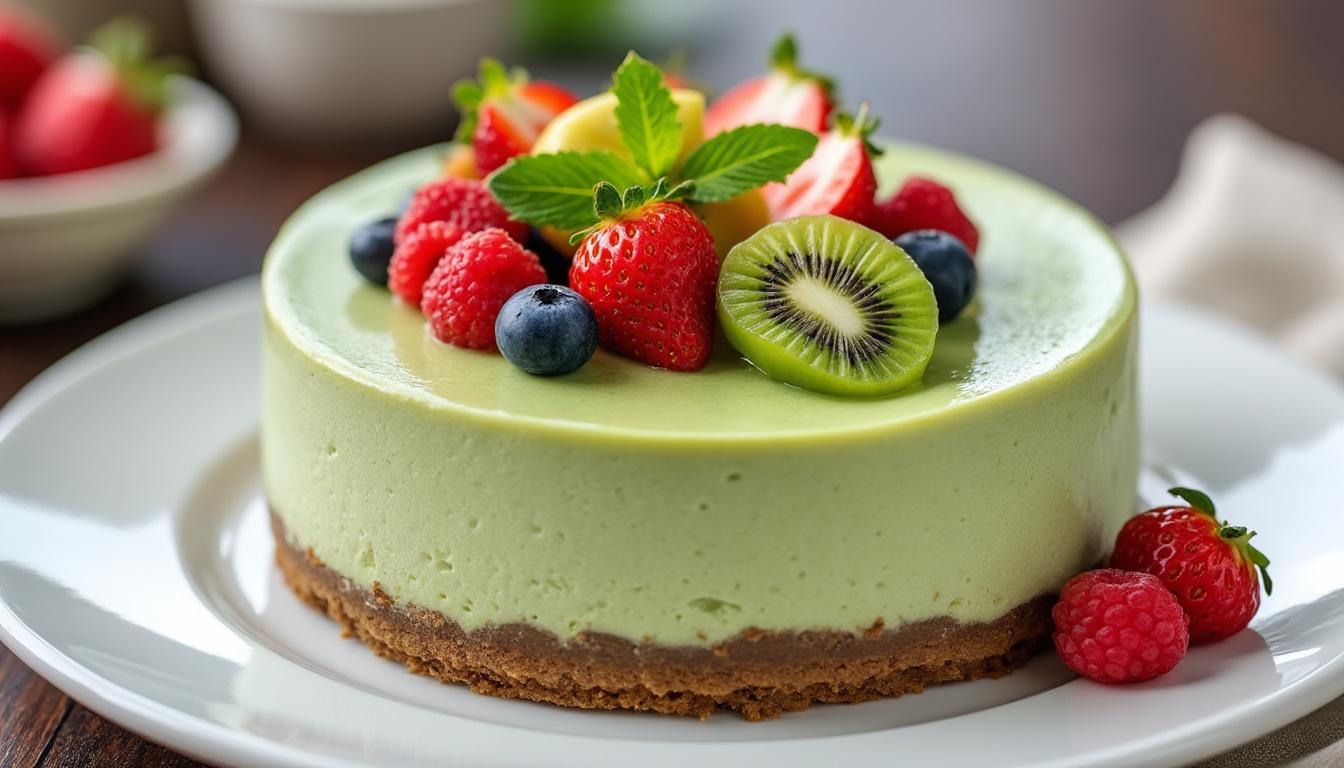 découvrez les secrets du matcha pour créer un cheesecake irrésistible. cette fusion parfaite de saveurs entre la douceur crémeuse du cheesecake et l'amertume délicate du matcha ravira vos papilles. préparez-vous à surprendre vos invités avec cette recette unique et savoureuse !