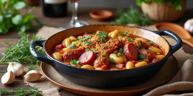 découvrez la recette originale du cassoulet de cyril lignac, parfaite pour toutes vos occasions. apprenez à préparer ce plat traditionnel savoureux, plein de chaleur et de convivialité, qui ravira vos convives lors de vos repas festifs.