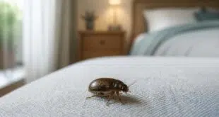 découvrez comment identifier et éliminer le petit insecte marron à carapace dure dans votre chambre, avec des conseils pratiques pour protéger votre maison efficacement.