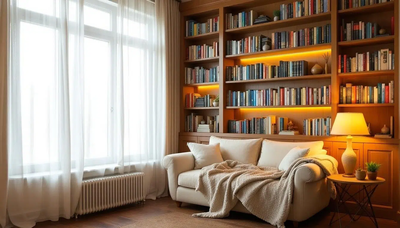 découvrez comment aménager un book nook convivial et fonctionnel pour toute la famille, un espace lecture partagé qui stimule l'amour des livres et rapproche petits et grands.