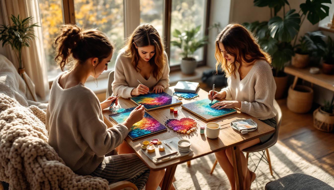 découvrez la broderie diamant, une activité alliant précision minutieuse et éclat esthétique pour créer des œuvres d'art uniques et lumineuses.
