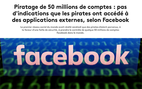 alerte piratage sur Facebook