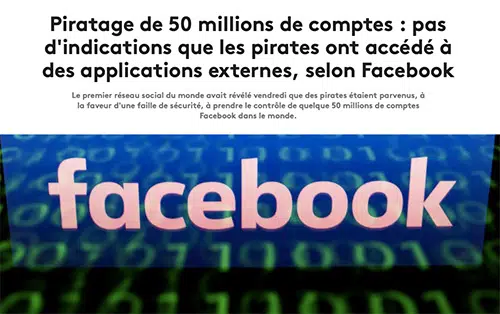 alerte piratage sur Facebook