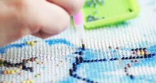 broderie au diamant