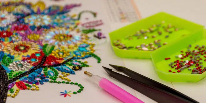 broderie strass