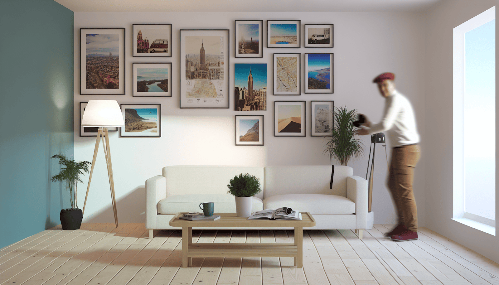 cartes en affiches