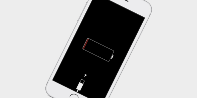 chargement d'un iPhone