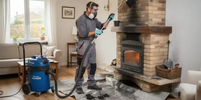 cheminée pour hiver