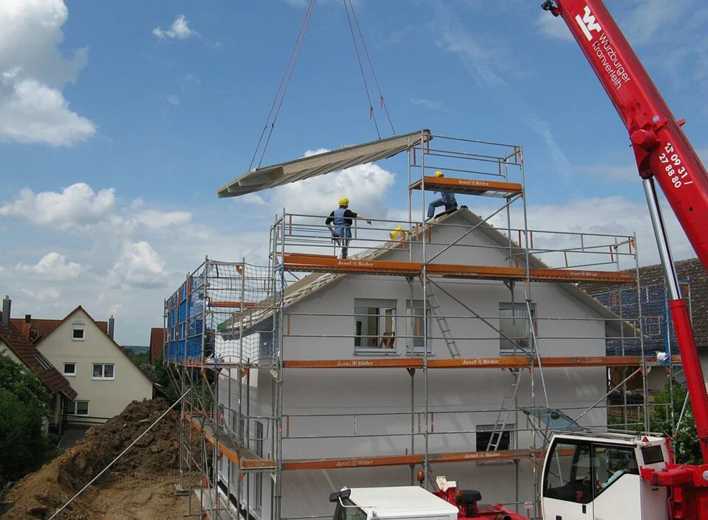 construction d'une maison