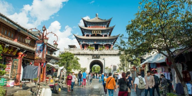 Dali au Yunnan pendant un festival