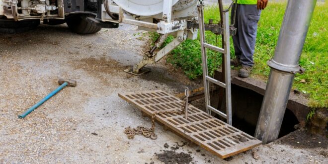 débouchage d'une canalisation