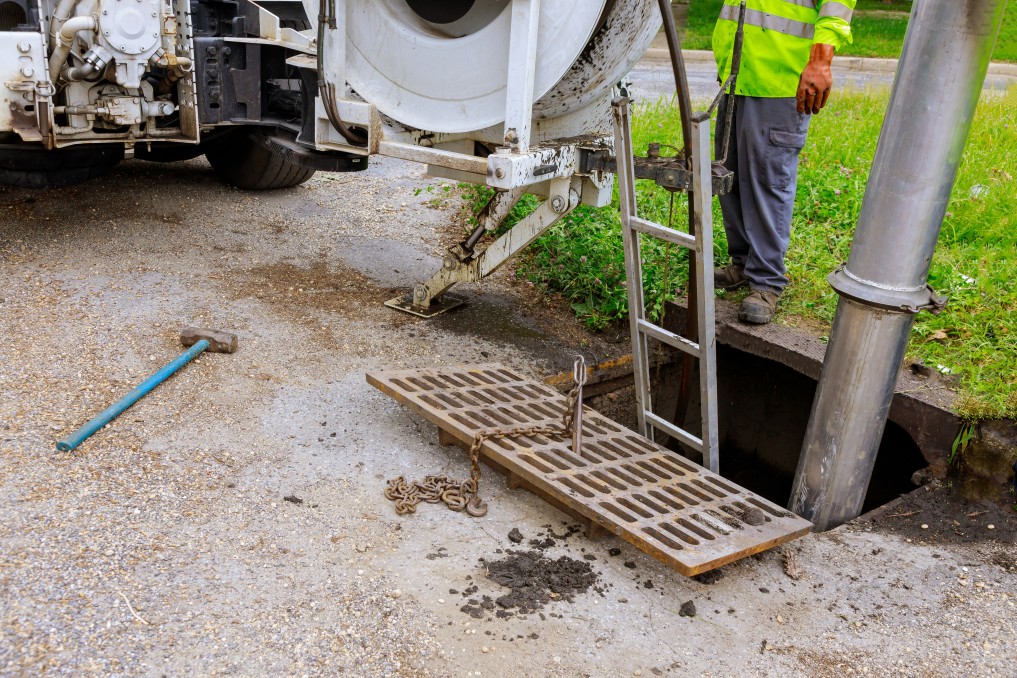 débouchage d'une canalisation