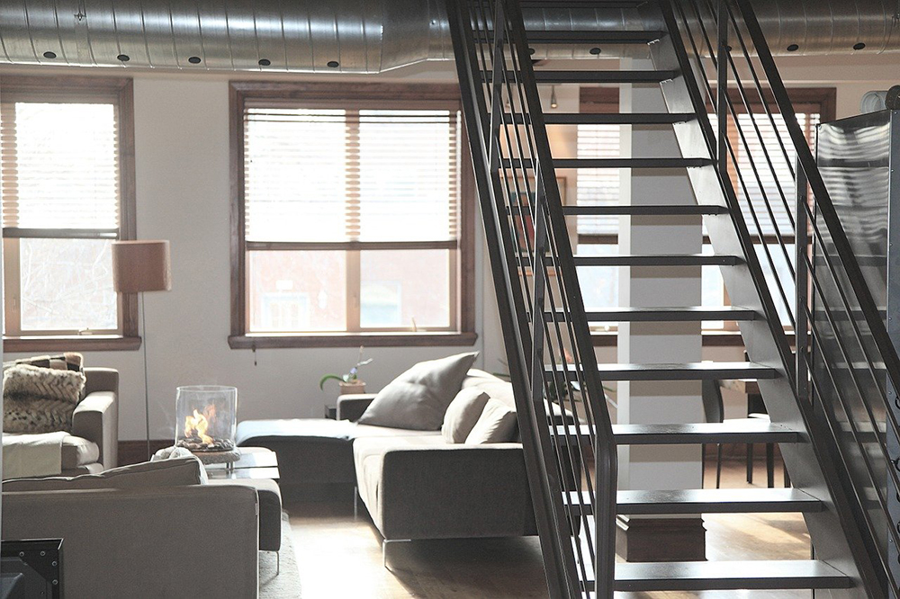 escalier mezzanine