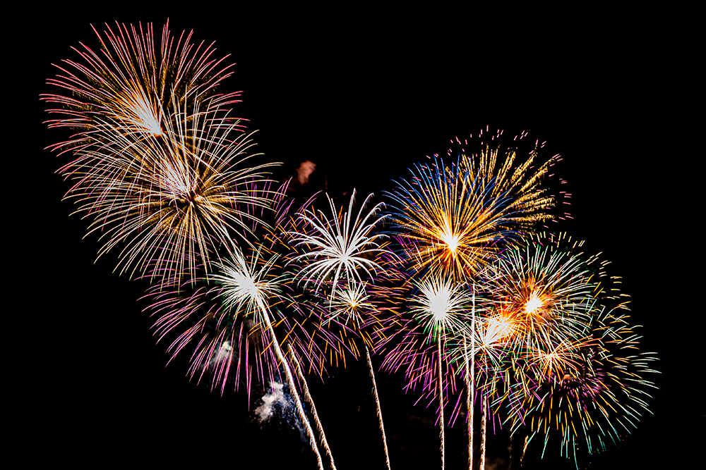 feu d'artifice