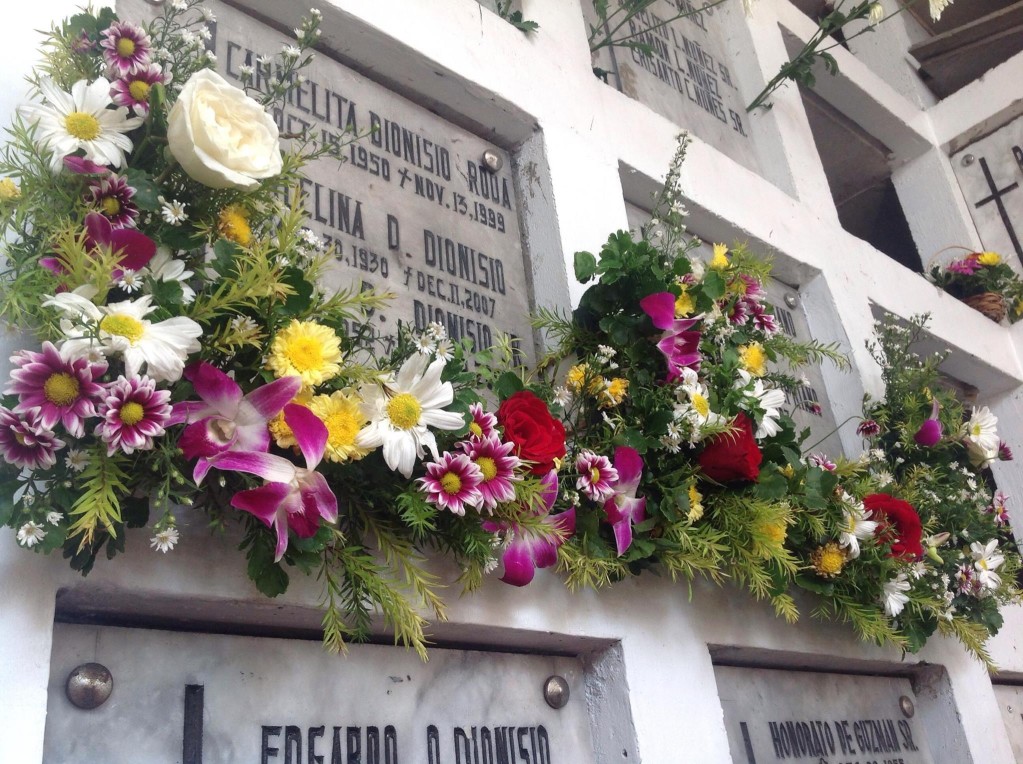 fleurs pour la Toussaint