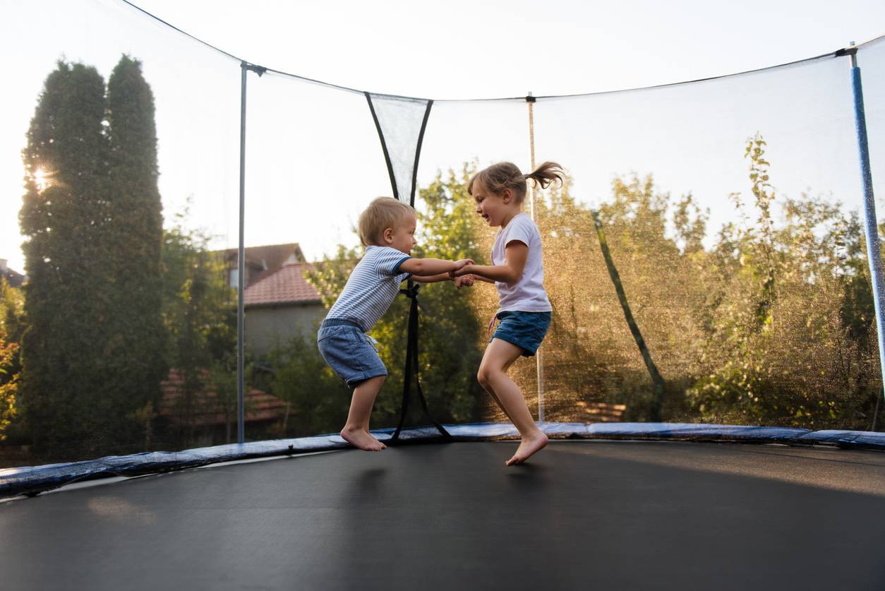 trampoline enfants