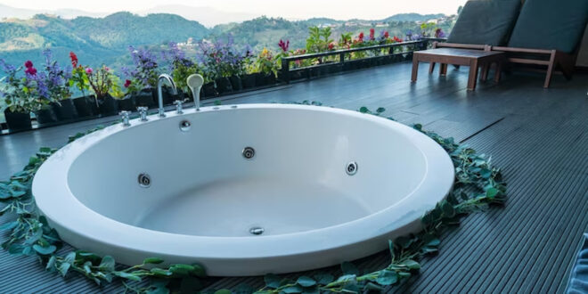 jacuzzi jardin