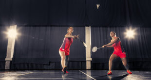 jouer badminton