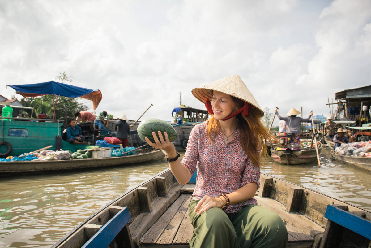 marchés flottants vietnamiens