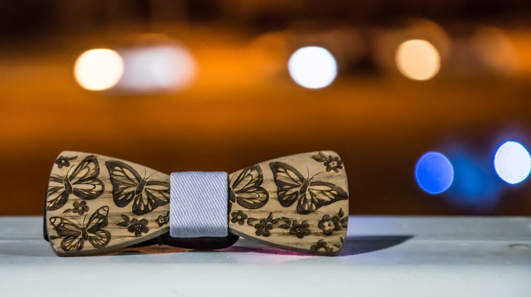 nœuds papillon bois