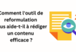 outil reformulation