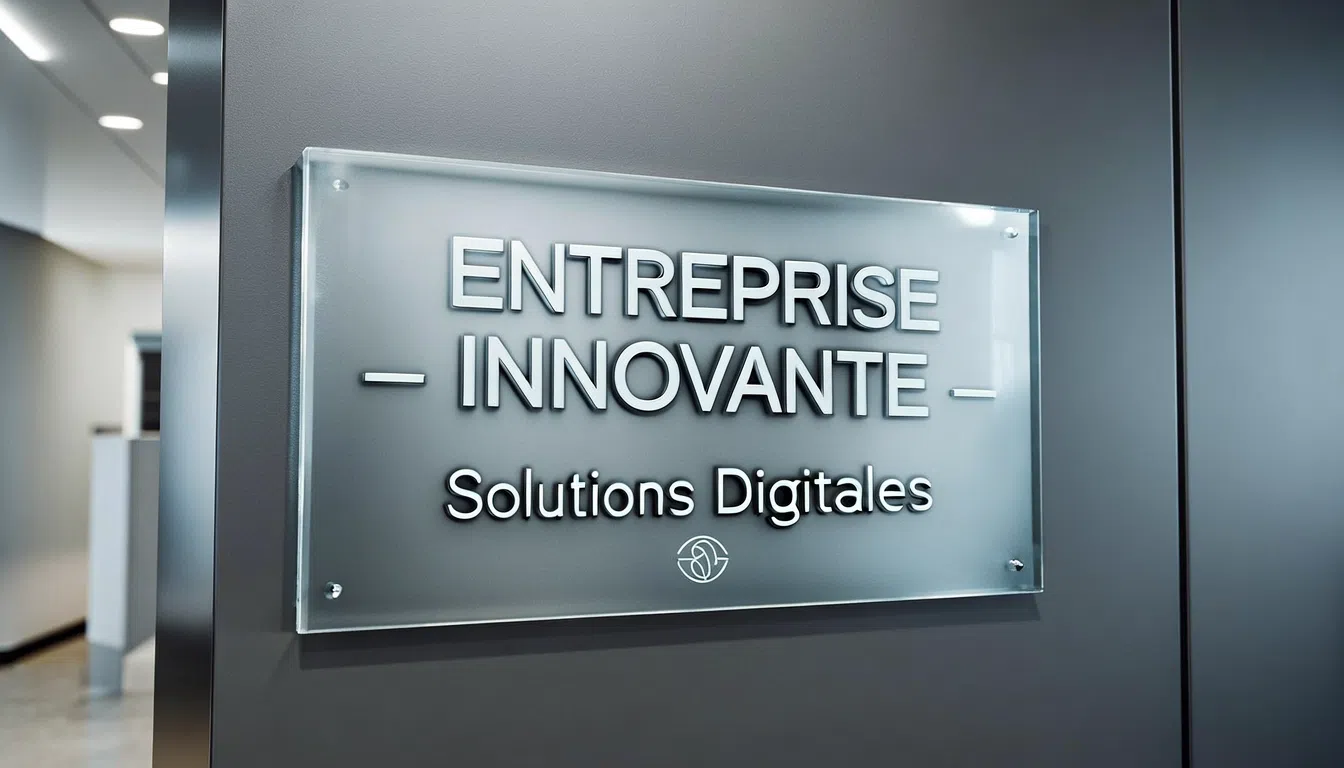 plaque professionnelle