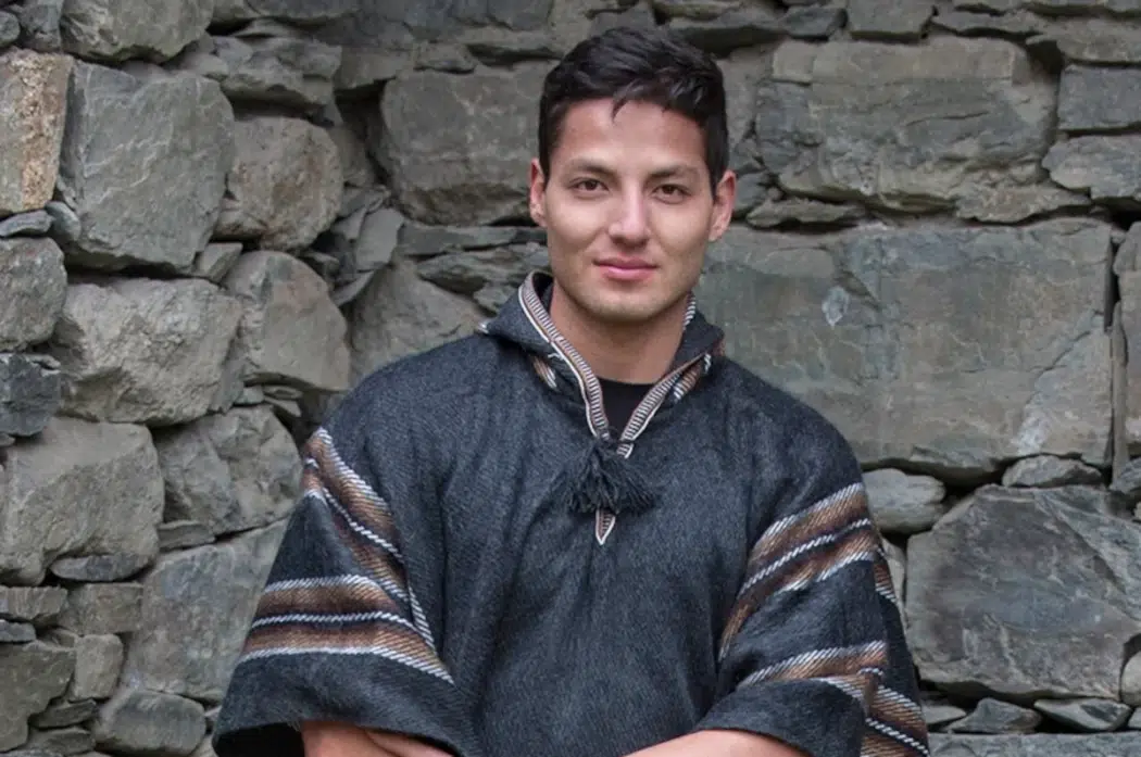 poncho homme