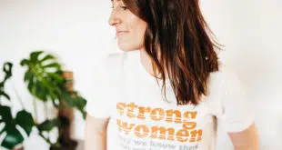 porter t-shirt à message