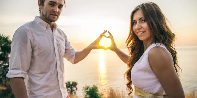 Romantic couple