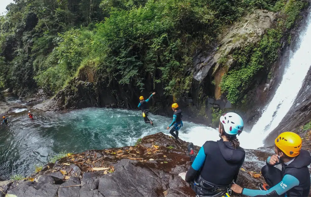 spots canyoning