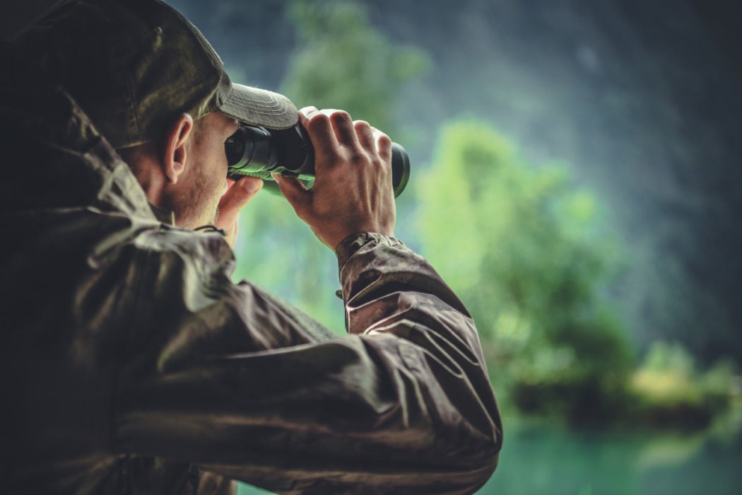 Tenue stylée de chasse