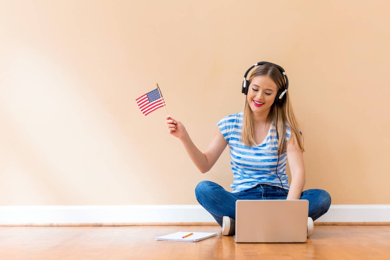 apprendre l'anglais aux USA